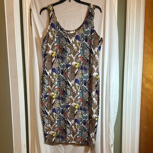 Multicolor Sleeveless Dress
